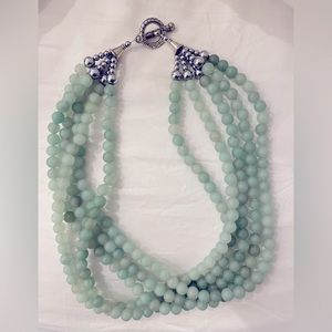 Handmade beaded necklace